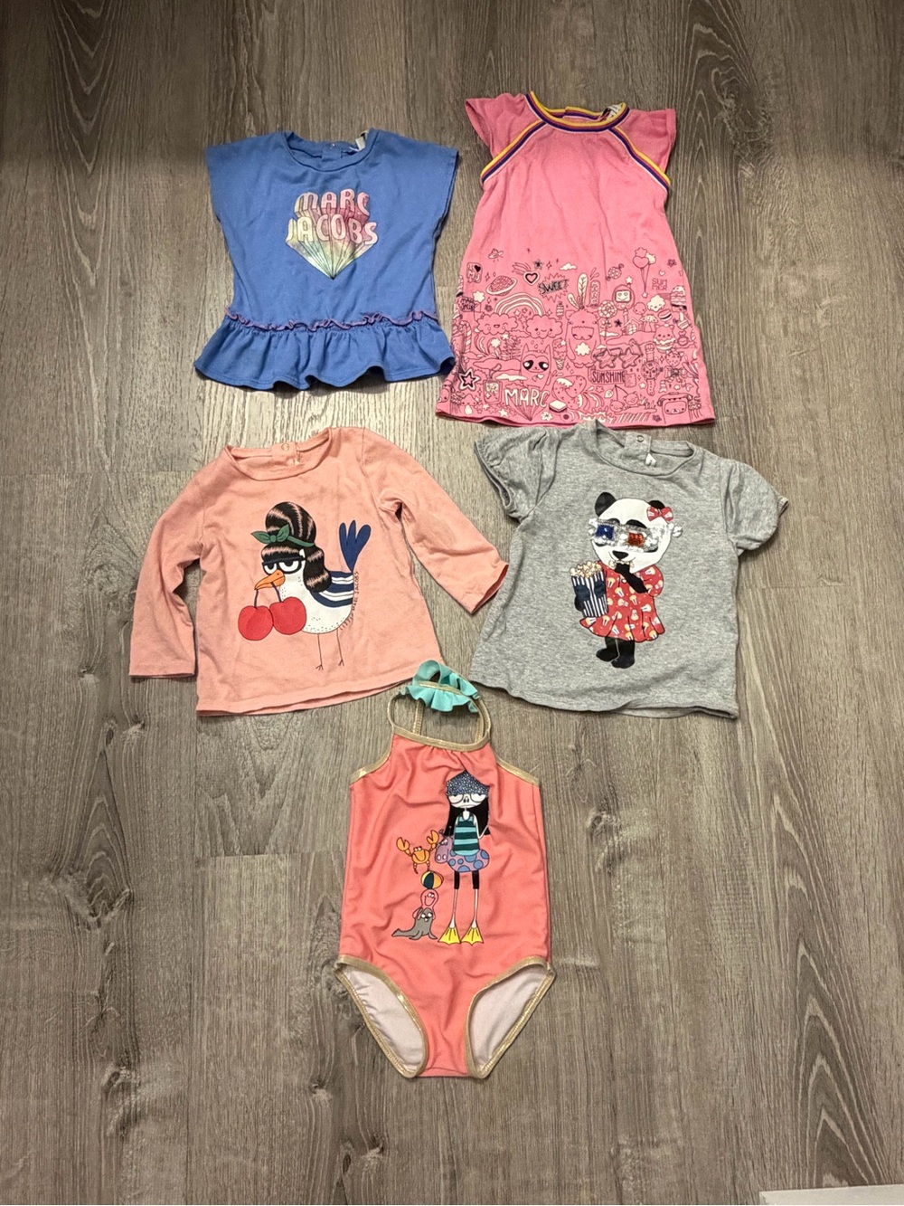 Lot of 5 Little Marc Jacobs items- Size 9 Months- Pre-owned